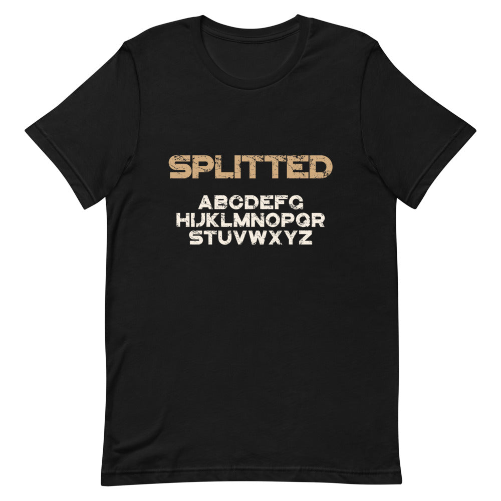T-shirt for men , SPLITTED