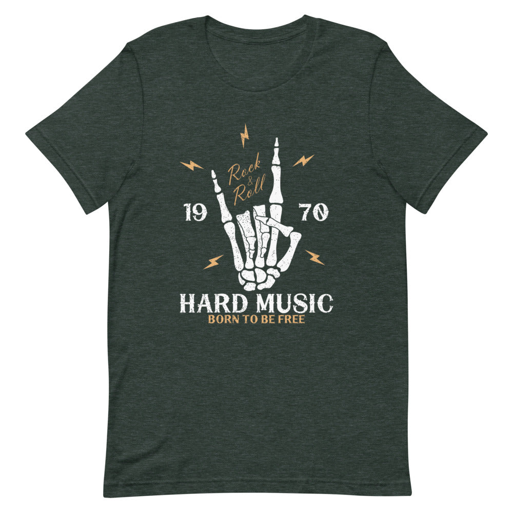 T-shirt for men ,HARD MUSIC