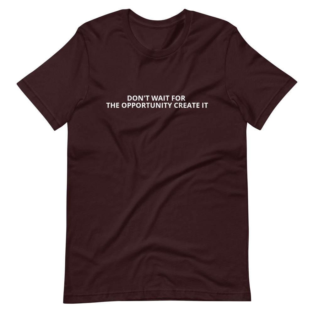 T-shirt for women , don't wait